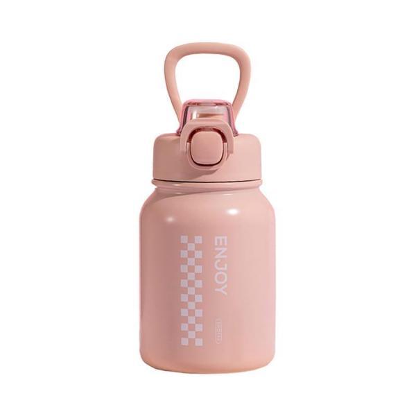 Shotay Chees Çelik Termos Matara 600Ml Pembe - Image 1