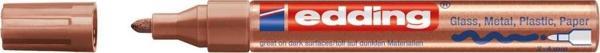 Edding 750 Markör Boya Kalemi 2-4 Mm Bakır Yuvarlak Uçlu (10 Lu Paket) - Image 1