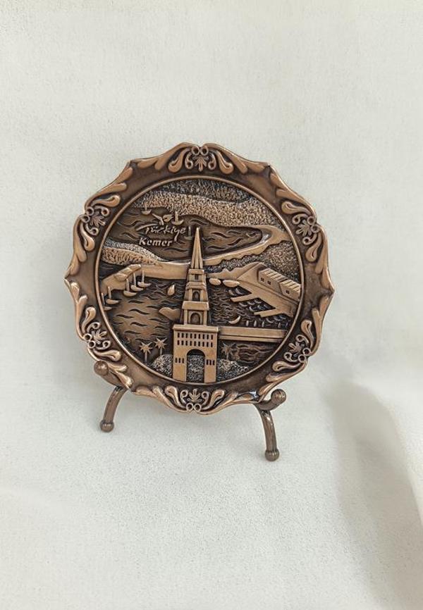 Magnet Mıknatıslı Standlı Ayaklı Metal Tabak Ofis Ev Masa Üstü Dekor      - Image 1