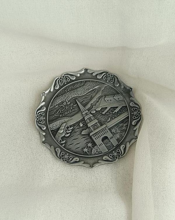 Magnet Mıknatıslı Standlı Ayaklı Metal Tabak Ofis Ev Masa Üstü Dekor      - Image 1