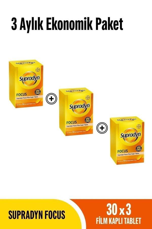 Supradyn Focus 30 Tablet x 3 Adet - Image 1