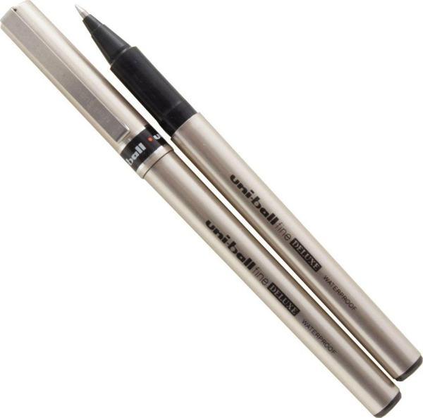 Uni-Ball Ub-177 Roller Kalem Deluxe Bilye Uç 0.7 Mm Siyah (12 Li Kutu) - Image 1