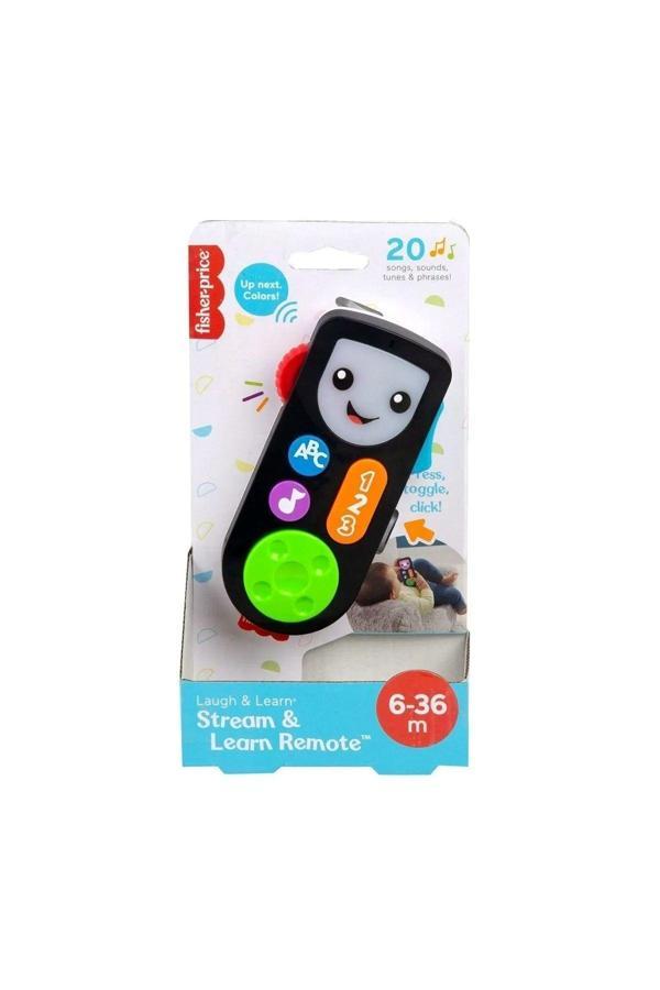 Fisher-Price Eğlen ve Öğren İzle ve Öğren Kumanda - çok dilli seri, eğitici içeriğiyle elektronik taklit oyuncağı, bebekler ve yürüme çağındaki çocuklar için HHH27 - Image 1