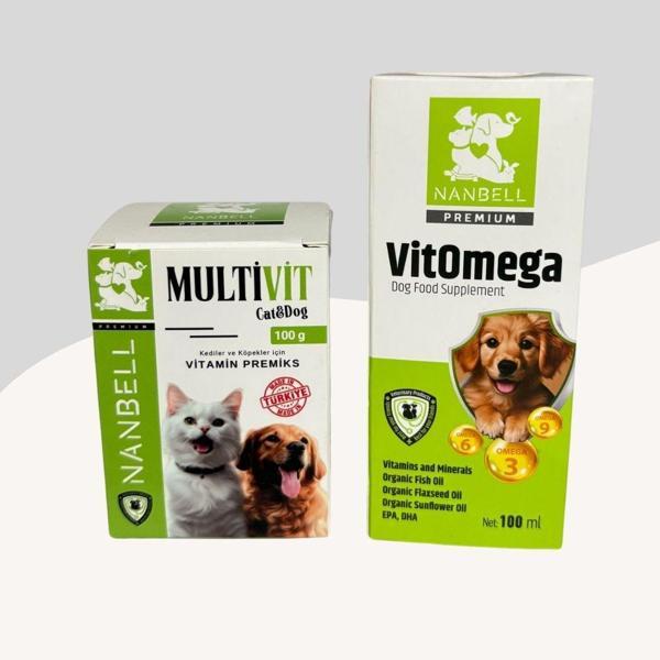 Köpekler İçin Destekleyici Vitamin Seti 2Li Paket - Image 1
