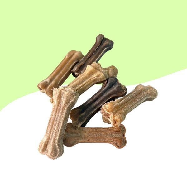 8Cm 10Lu Naturel Press 2.Kalite Köpek Ödül Kemiği - Image 1