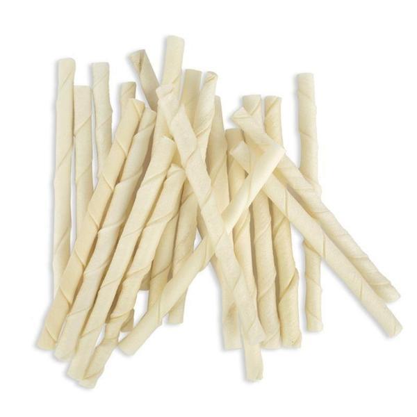 Köpekler İçin Burgu Ödül Çubuğu Beyaz 100Gr - Image 1