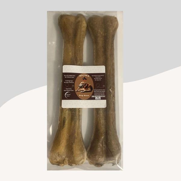 27 Cm Naturel Press Çiğneme Kemiği 2Li Paket - Image 1