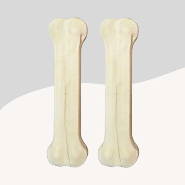 27Cm Beyaz Press Kemirme Kemiği 2Li Paket - Image 1