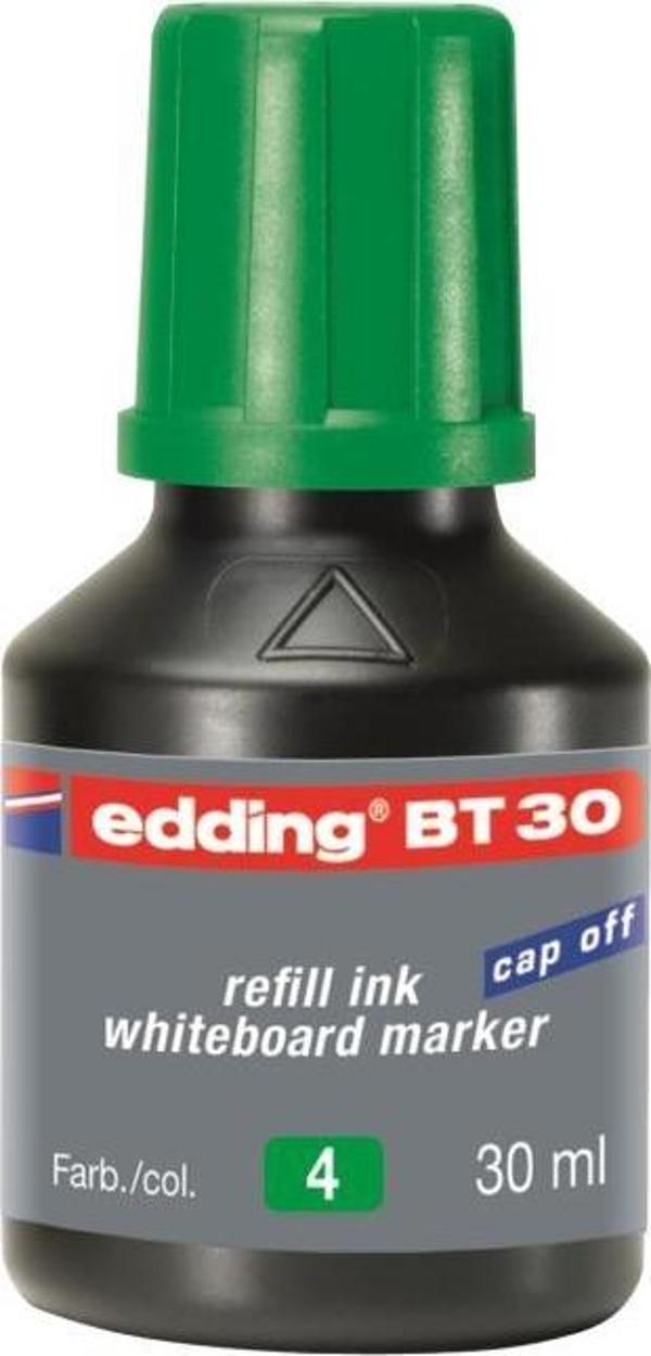 Edding Bt30 Tahta Kalem Mürekkebi Damlalıklı 30 Ml Yeşil (10 Lu Kutu) - Image 1