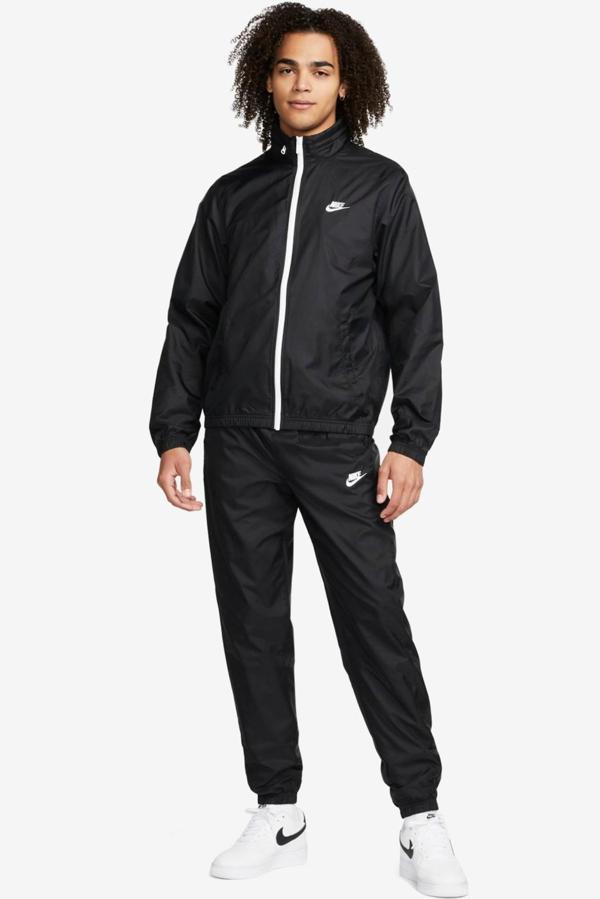 Nike Sportswear Club Lined Woven Men's Track Suit Erkek Dokuma Eşofman Takımı Siyah - Image 1