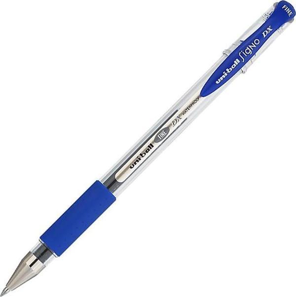 Uni-Ball Um-151 Roller Kalem Signo Dx Fine Jel Bilye Uç 0.7 Mm Mavi (12 Li Kutu) - Image 1