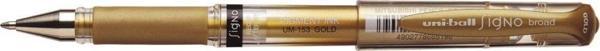 Uni-Ball Um-153 Roller Kalem Signo Broad Jel Bilye Uç Davetiye Kalemi 1.0 Mm Altın (12 Li Kutu) - Image 1
