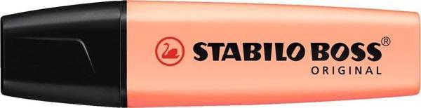 Stabilo 70/126 Fosforlu Kalem Boss Original Pastel Turuncu (10 Lu Kutu) - Image 1