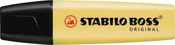 Stabilo 70/144 Fosforlu Kalem Boss Original Pastel Sarı (10 Lu Kutu) - Image 1