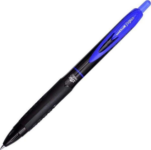 Uni-Ball Umn-307 Roller Kalem Signo 307 Jel Mekanik 0.7 Mm Mavi (12 Li Kutu) - Image 1