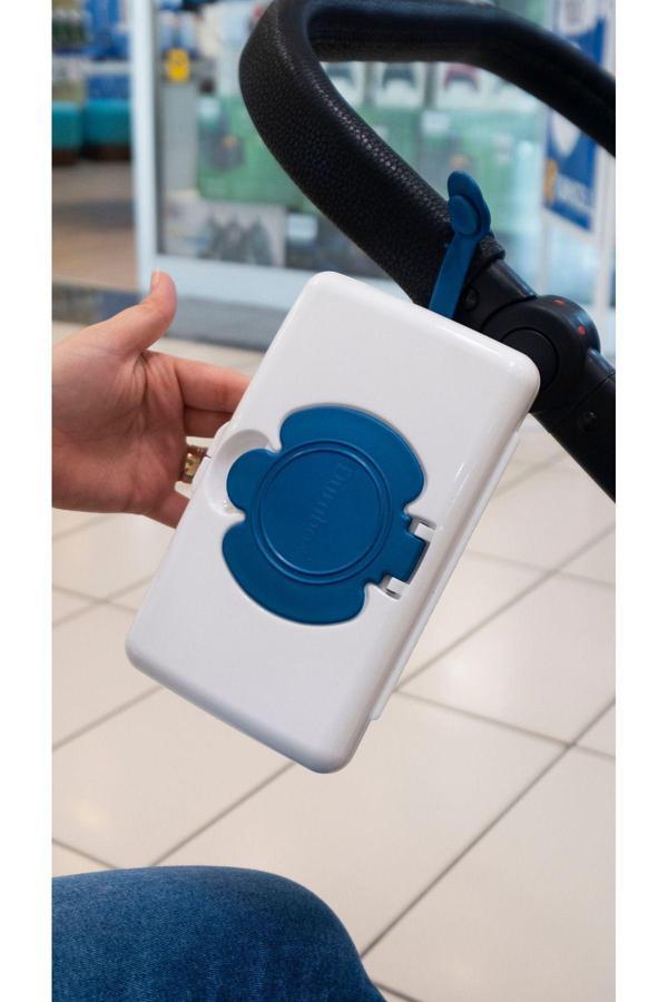 Durubox Asılabilir Islak Mendil Kutusu Mavi - Image 1