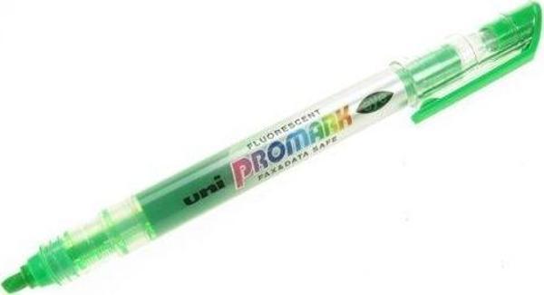 Uni-Ball Usp-105 Fosforlu Kalem Promark Eye Cep Tipi Yeşil (12 Li Kutu) - Image 1