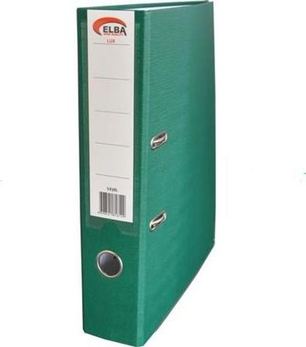 Elba 66860 Klasör Plastik Lüx Geniş Yeşil (10 Lu Koli) - Image 1