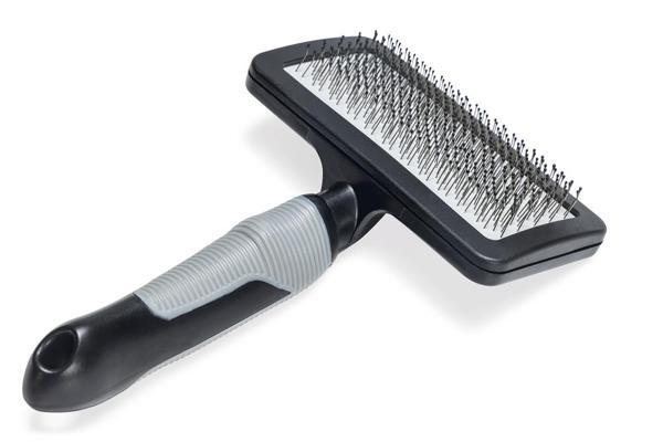 Beeztees Köpek Tarağı, Kolay Tarama, SM, Siyah Gri, 19cm, 19x12x4cm - Image 1