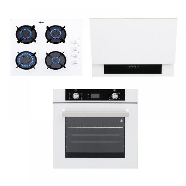 Bexel Ankastre Set Airfylı Beyaz BAF-70W BAO-40 111 DA-55W  - Image 1