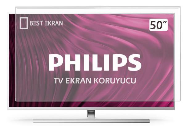 Philips 50PUS8505 Tv Ekran Koruyucu - Philips 50" inç 126 CM Ekran Koruyucu - Image 1