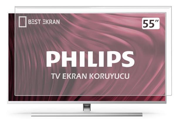 Philips 55PUS8909 TV EKRAN KORUYUCU - Philips 55" inç 139 cm OLED 4K Ambilight - Image 1