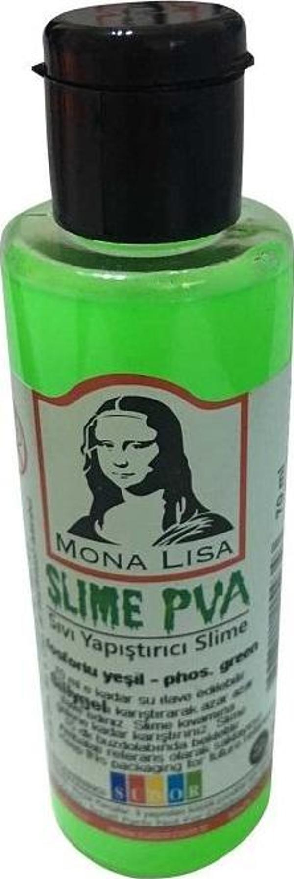 Südor Monalisa Sl01-14 Sıvı Yapıştırıcı Slime 70 Ml Fosforlu Yeşil (12 Li Paket) - Image 1
