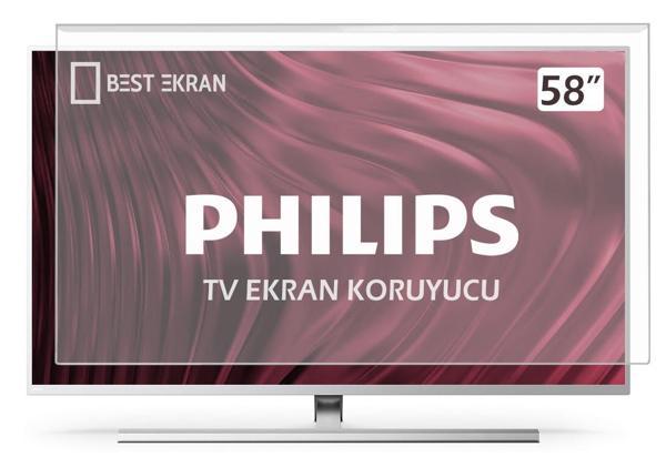 Philips 58PUS8506 TV EKRAN KORUYUCU - Philips 58" inç 146 cm Ekran Koruyucu - Image 1