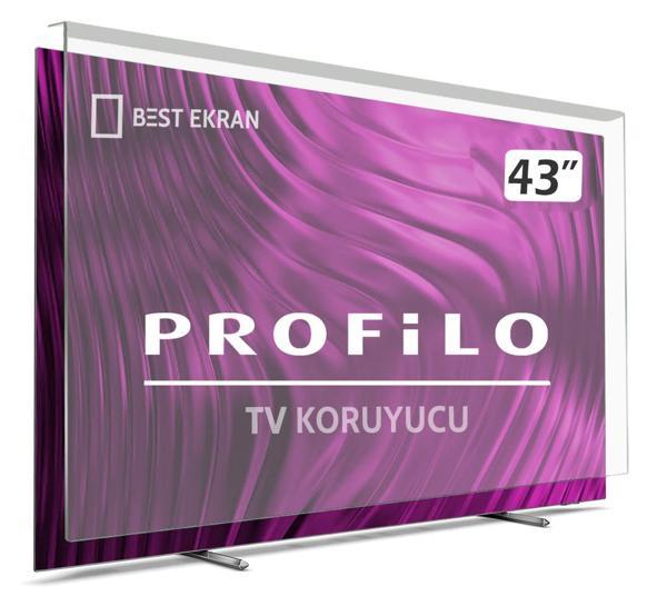 Profilo 43" inç 108 cm Tv Ekran Koruyucu Paneli - Image 1