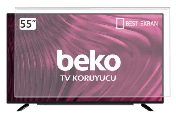 Beko B55Q987A TV EKRAN KORUYUCU - Beko 55" inç Kırılmaz Ekran Koruyucu B55 Q 987 A - Image 1