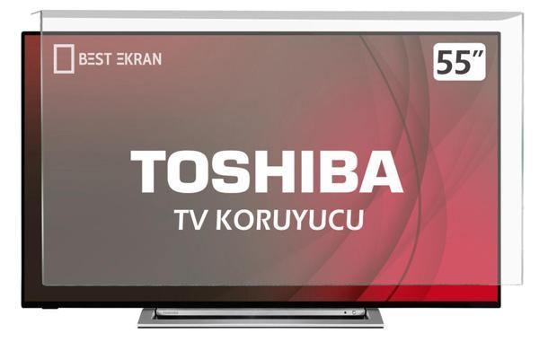 Toshiba 55UA3E63DT Tv Ekran Koruyucu - Toshiba 55" inç Kırılmaz Tv Ekran Koruyucu - Image 1