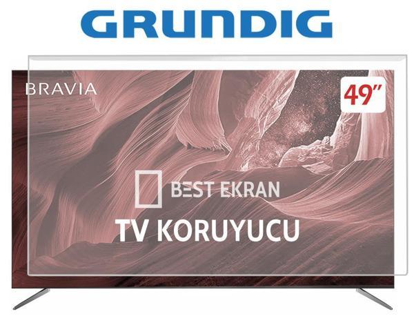 Grundig 49" inç 124 Ekran Tv Ekran Koruyucu Kırılmaz Paneli - Image 1