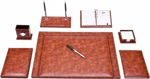 Gülpaş 294 Sümen Takımı 10 Parça Lüks Yeni Çerçeveli Kahverengi - Image 1