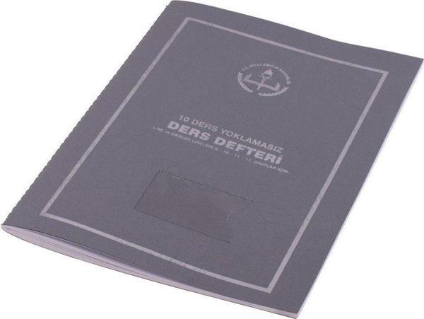 Gülpaş 419 Ders Defteri Yoklamasız 10 Ders Plastik Kapak 6-7-8-H-1-2-3 Sınıf - Image 1