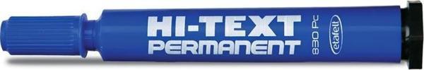 Hi-Text 830Pc Markör Koli Kalemi Mavi Kesik Uçlu (12 Li Kutu) - Image 1