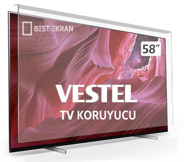 Vestel 58" inç 146 cm Kırılmaz Tv Ekran Koruyucu - Image 1
