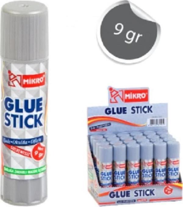 Mikro Gs-9 Stick Yapıştırıcı Solventsiz 9 Gram (24 Lü Kutu) - Image 1