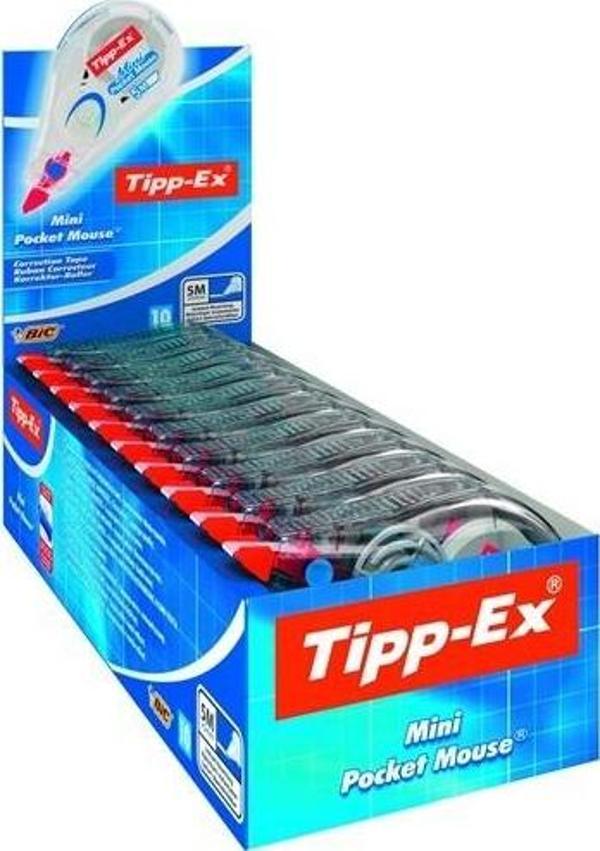 Tipp-Ex Şerit Daksil Mini Pocket Mouse 932564 (10 Lu Kutu) - Image 1