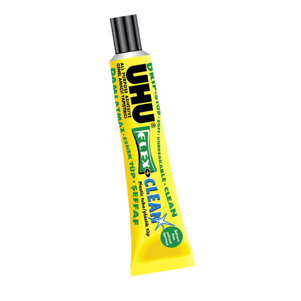 Uhu All-Purpose Flex & Clean Solvent-Free Glue