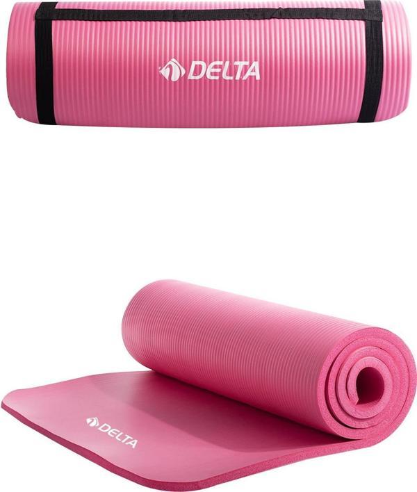 Delta Konfor Zemin 15 mm Taşıma Askılı Pilates Minderi Yoga Matı - Image 1