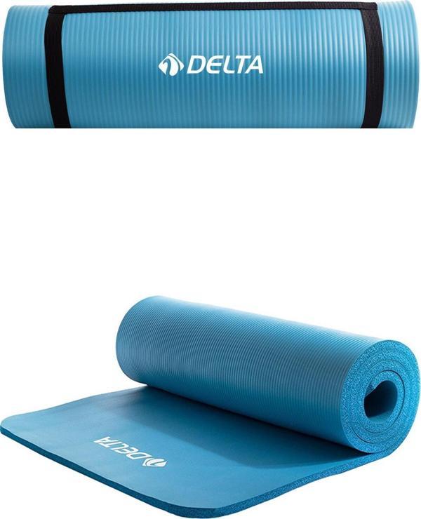 Delta Konfor Zemin 15 mm Taşıma Askılı Pilates Minderi Yoga Matı - Image 1