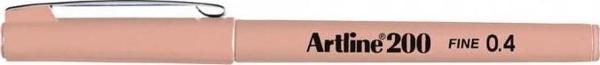 Artline Ek-200 Fineliner İnce Uçlu Keçeli Kalem 0.4 Mm Kayısı (12 Li Kutu) - Image 1