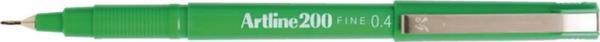 Artline Ek-200 Fineliner İnce Uçlu Keçeli Kalem 0.4 Mm Yeşil (12 Li Kutu) - Image 1