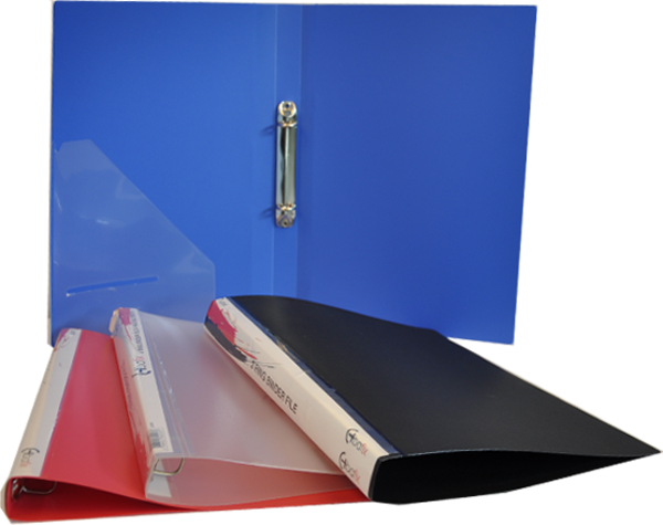 Bafix A4 Halkalı Dosya 2 Halkalı Mavi (10 Lu Paket) - Image 1