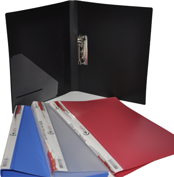 Bafix A4 Sıkıştırmalı Dosya Siyah L315 (10 Lu Paket) - Image 1