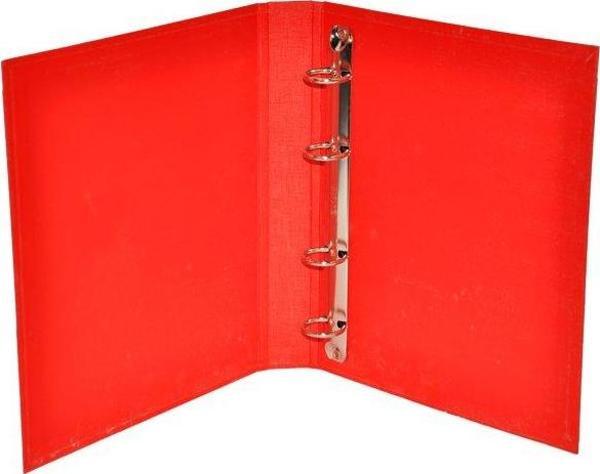 Bafix A5 Talebe Öğrenci Klasörü 4 Halkalı Kırmızı (10 Lu Paket) - Image 1