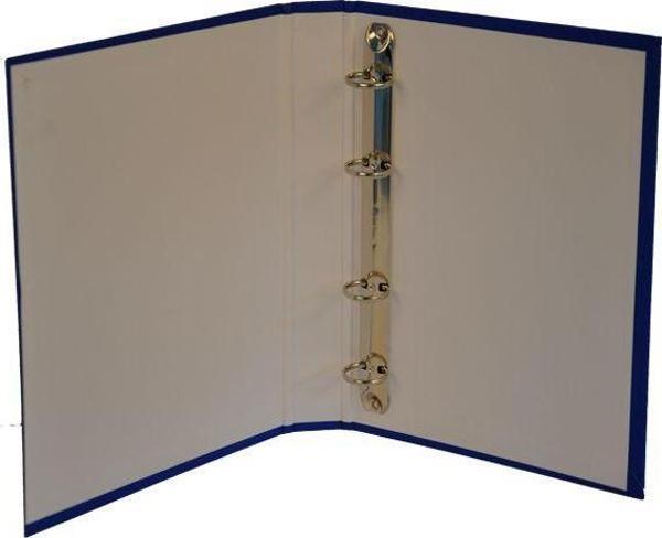 Bafix A5 Talebe Öğrenci Klasörü 4 Halkalı Mavi (10 Lu Paket) - Image 1
