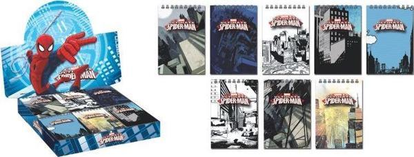 Keskin Color A7 Bloknot Spiralli 1 Spiderman 42 Yaprak 140100-06 (48 Li Paket) - Image 1