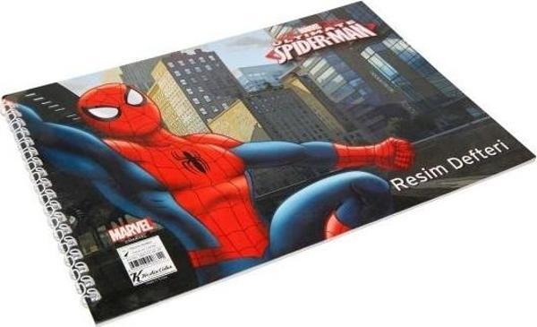 Keskin Color Resim Defteri Spiralli 15 Yaprak 17X25 Cm Spiderman 300115-06 (24 Lü Paket) - Image 1