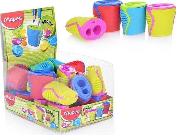 Maped 062211 Kalemtıraş Boogy Çift Delikli (24 Lü Kutu) - Image 1